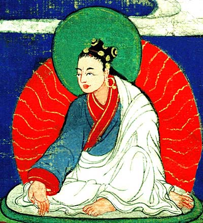 Yeshé Tsogyel, historisches Thangka